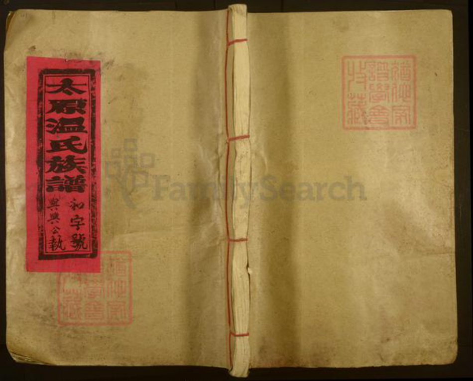 福建省三明市宁化县中沙乡温氏太原堂族谱-宁化太原温氏族谱.pdf电子版