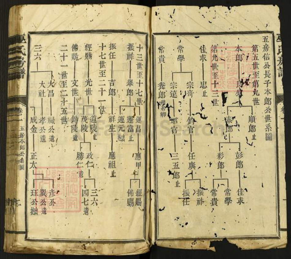 福建省三明市宁化县江西省赣州市巫氏族谱-巫氏房谱.pdf电子版插图1