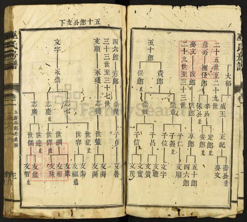 福建省三明市宁化县江西省赣州市巫氏族谱-巫氏房谱.pdf电子版插图2