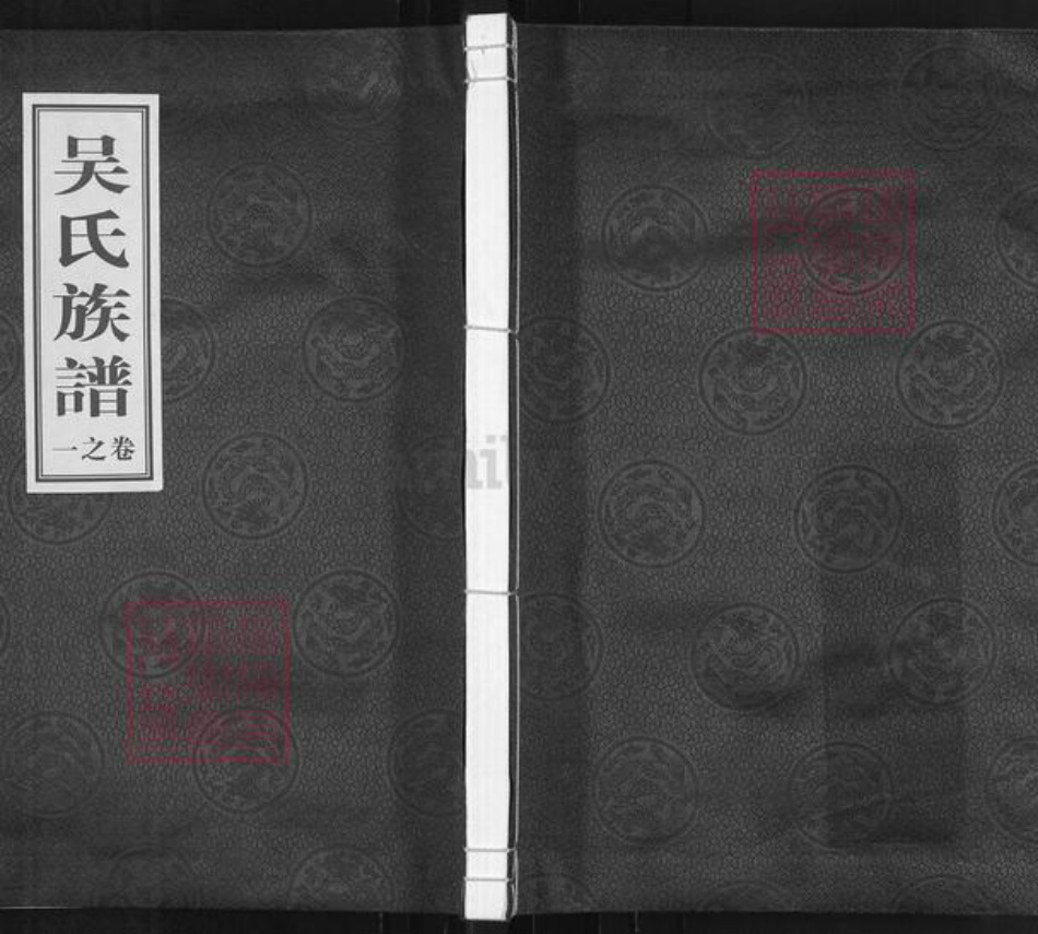 安徽省合肥市巢湖市庙岗乡吴氏至德堂族谱-吴氏族谱.pdf电子版