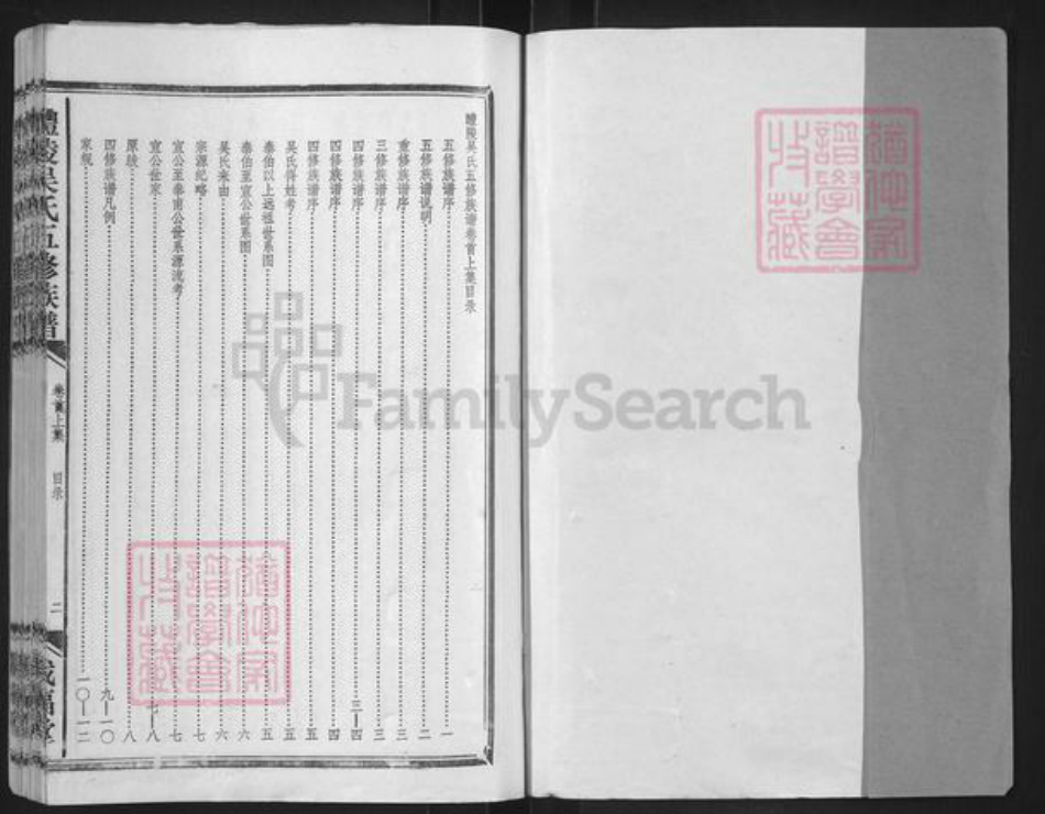 湖南省株洲市醴陵市茶山镇吴氏载福堂族谱-醴陵吴氏五修族谱.pdf电子版插图1