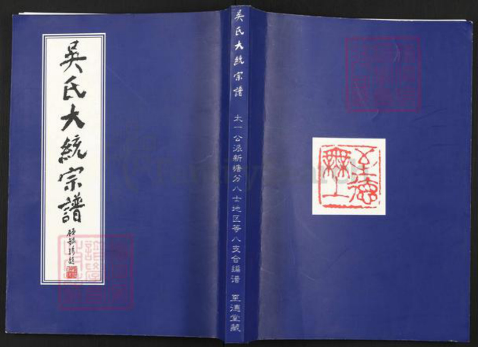 江苏省无锡市锡山区锡北镇吴氏至德堂族谱-吴氏大统宗谱.pdf电子版