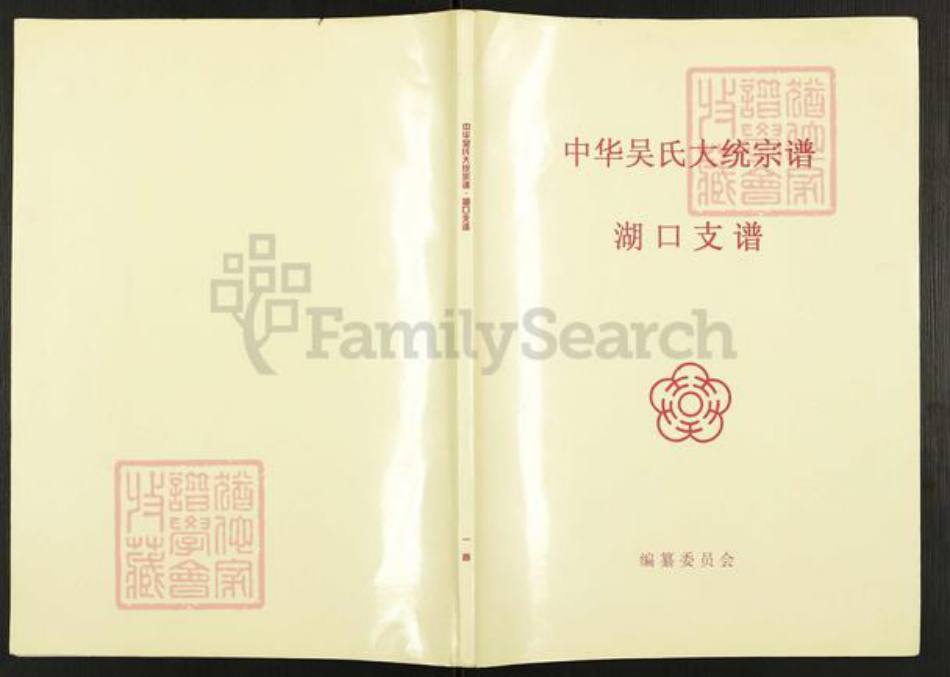 江西省九江市湖口县吴氏族谱-中华吴氏大统宗谱.湖口支谱.pdf电子版