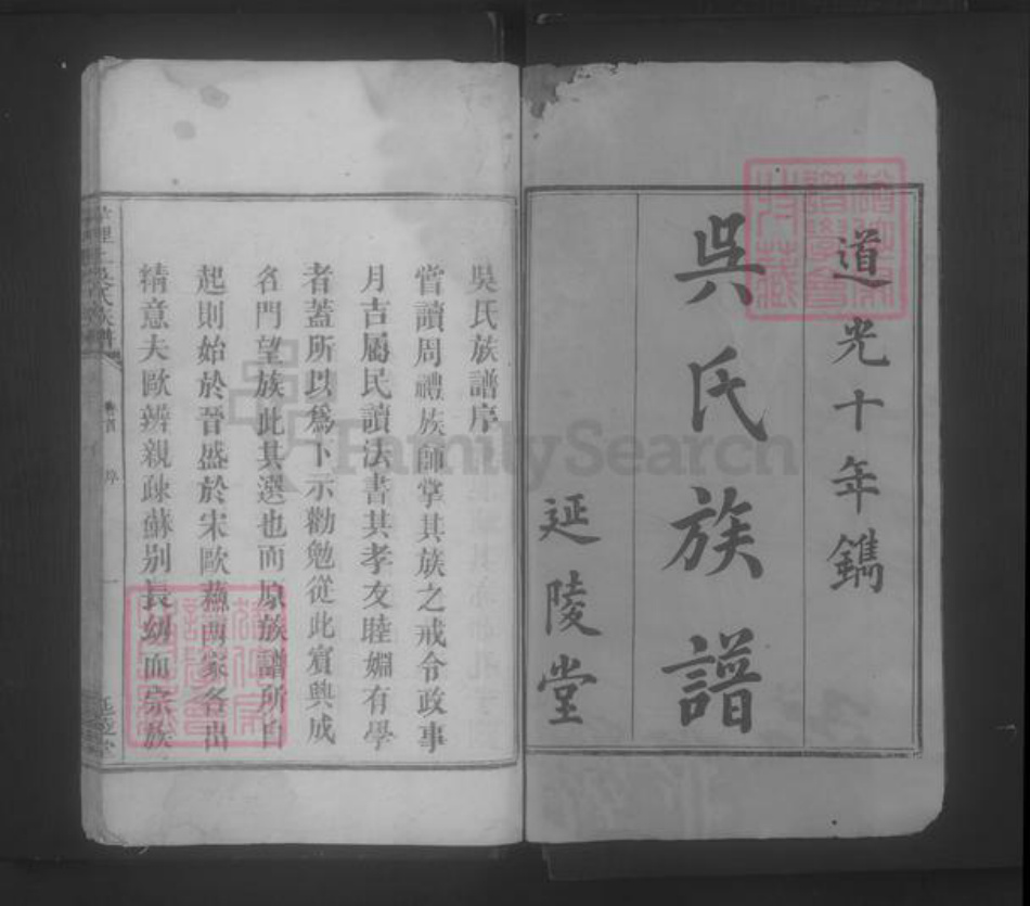 江西省宜春市吴氏族谱-岸里上吴氏族谱 [4卷,首1卷].pdf电子版插图1