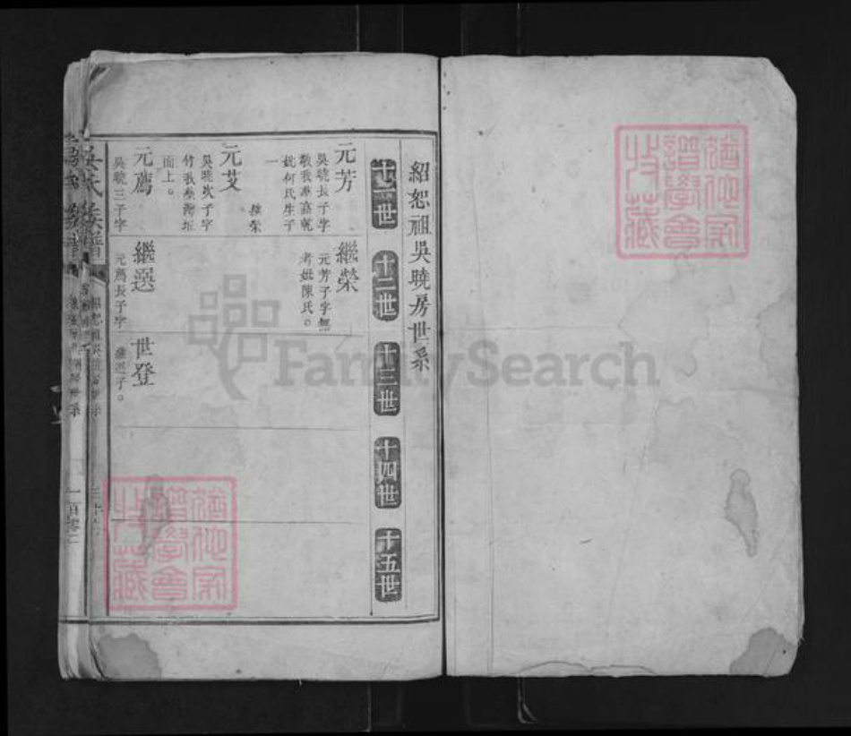 湖南省郴州市桂阳县吴氏族谱-吴氏族谱.pdf电子版插图1