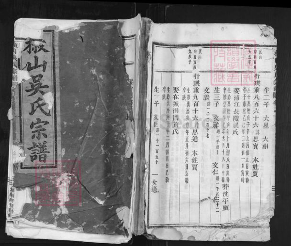 浙江省金华市吴氏族谱-椒山吴氏宗谱.pdf电子版