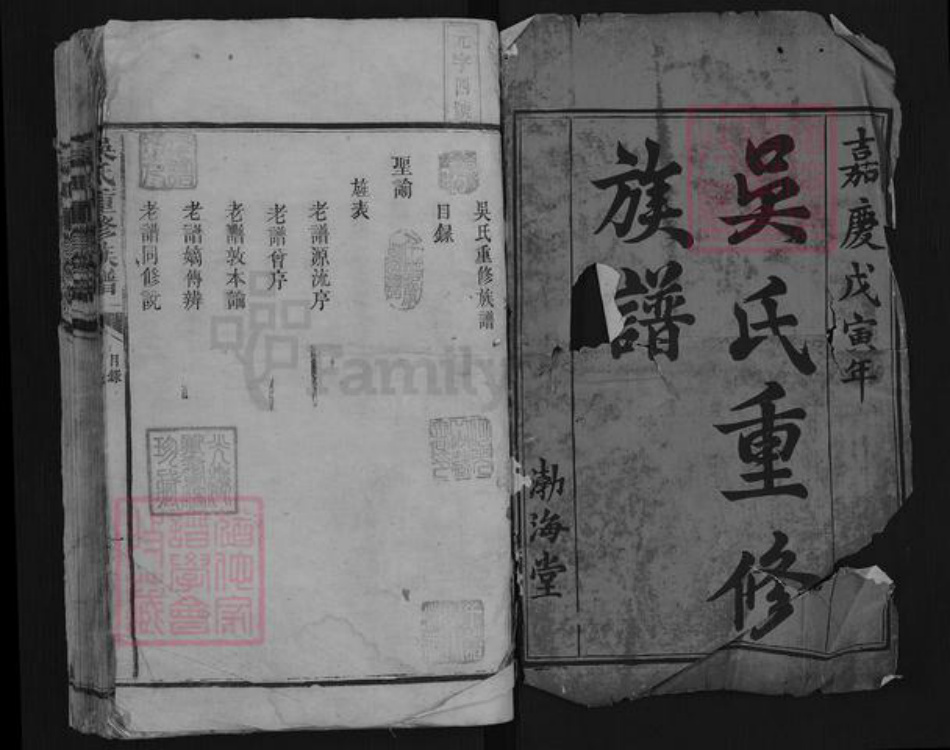 湖南省邵阳市隆回县沅江吴氏族谱-吴氏重修族谱.pdf电子版插图1 湖南省邵阳市隆回县沅江吴氏族谱-吴氏重修族谱.pdf电子版插图1