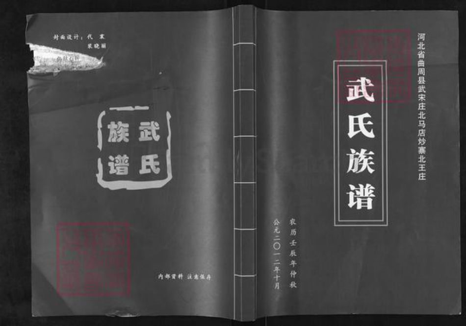 河北省邯郸市曲周县武氏族谱-武氏族谱.pdf电子版