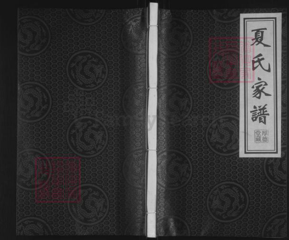 江苏省泰州市靖江市夏氏厚德堂族谱-夏氏家谱.pdf电子版