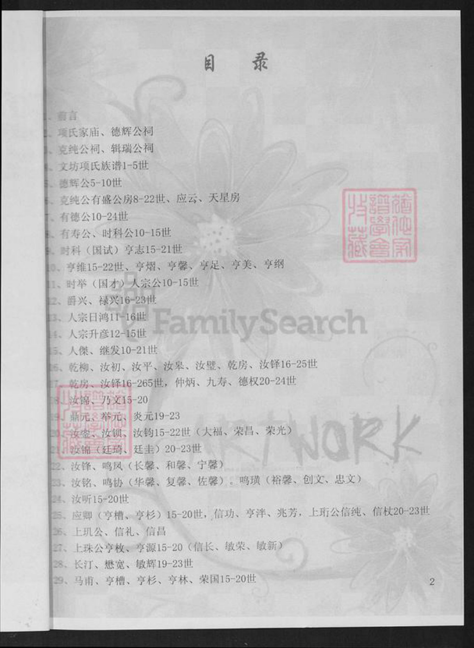 福建省龙岩市连城县朋口镇项氏敦本堂族谱-福建连城项氏克纯公房谱.pdf电子版插图4 福建省龙岩市连城县朋口镇项氏敦本堂族谱-福建连城项氏克纯公房谱.pdf电子版插图4