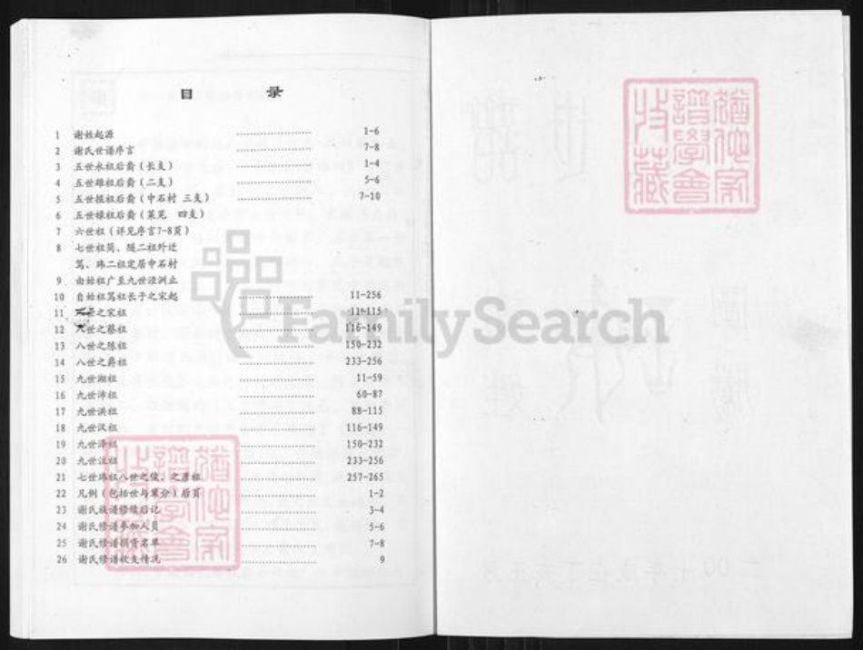 山东省淄博市博山区谢氏族谱-谢氏世谱.pdf电子版插图2