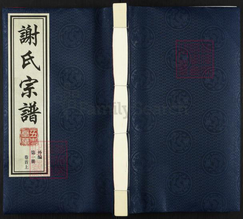 江苏省常州市武进县谢氏五先堂族谱-谢氏宗谱.pdf电子版