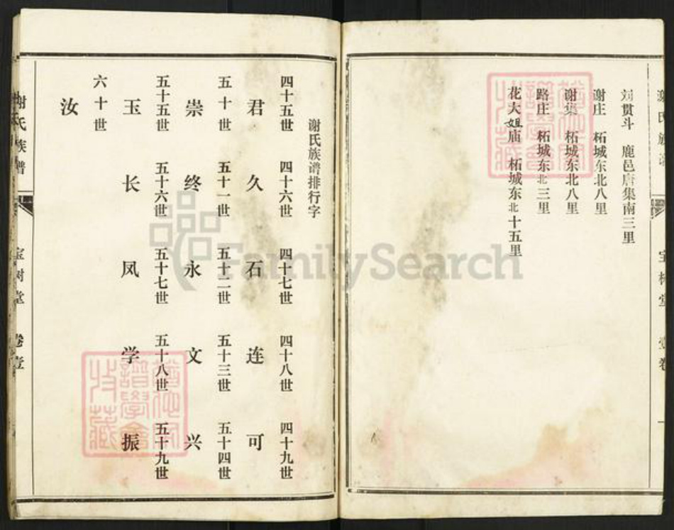 河南省商丘市谢氏宝树堂族谱-谢氏族谱.pdf电子版插图2 河南省商丘市谢氏宝树堂族谱-谢氏族谱.pdf电子版插图2