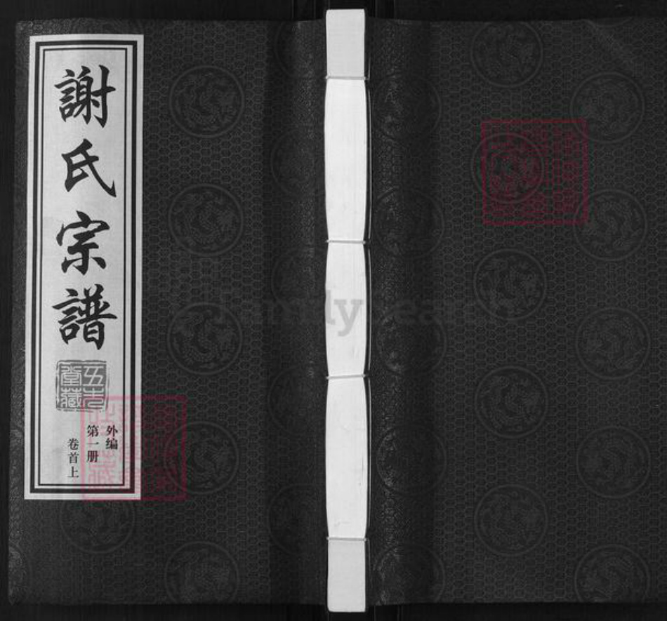 江苏省常州市武进县谢氏五先堂族谱-谢氏宗谱.pdf电子版