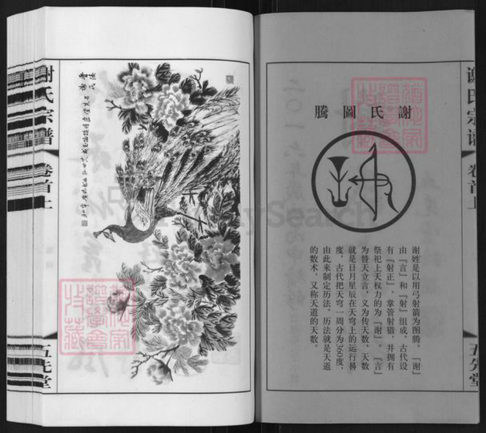 江苏省常州市武进县谢氏五先堂族谱-谢氏宗谱.pdf电子版插图2 江苏省常州市武进县谢氏五先堂族谱-谢氏宗谱.pdf电子版插图2