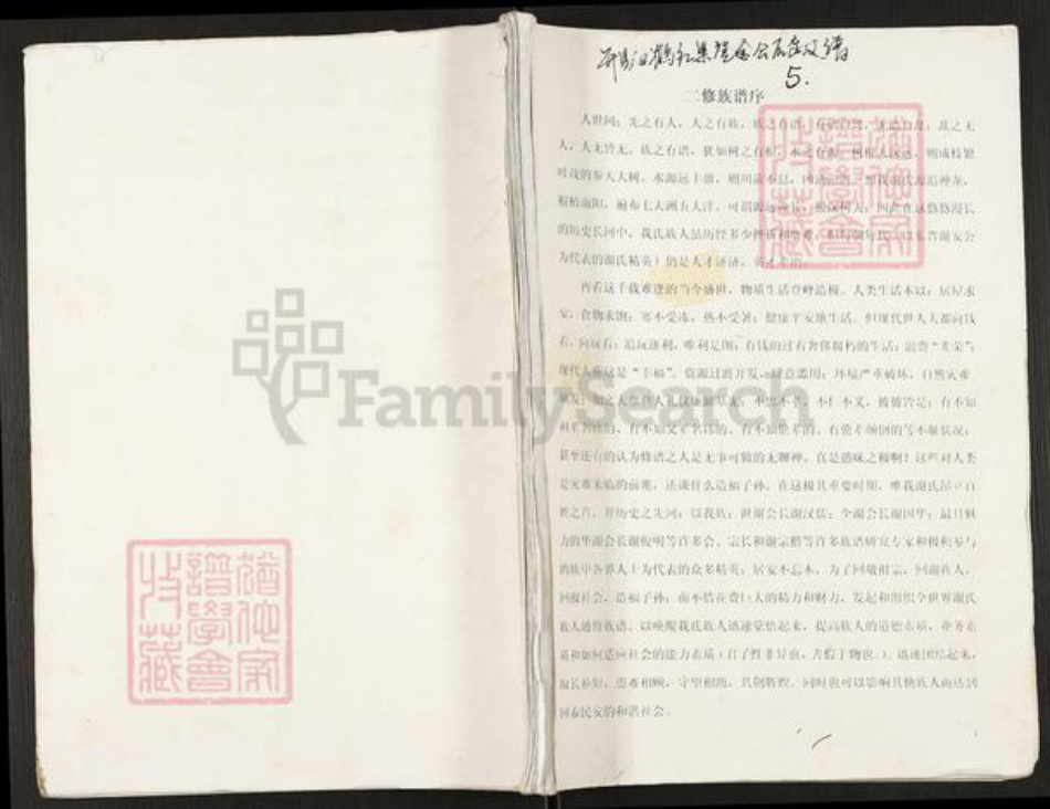 重庆市开州区谢氏宝树堂族谱-开县白鹤红果登金公后裔支谱.pdf电子版