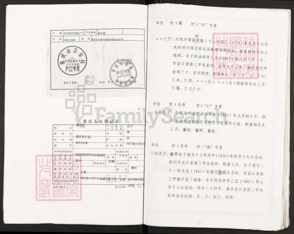 重庆市开州区谢氏族谱-谢氏族谱.pdf电子版插图3