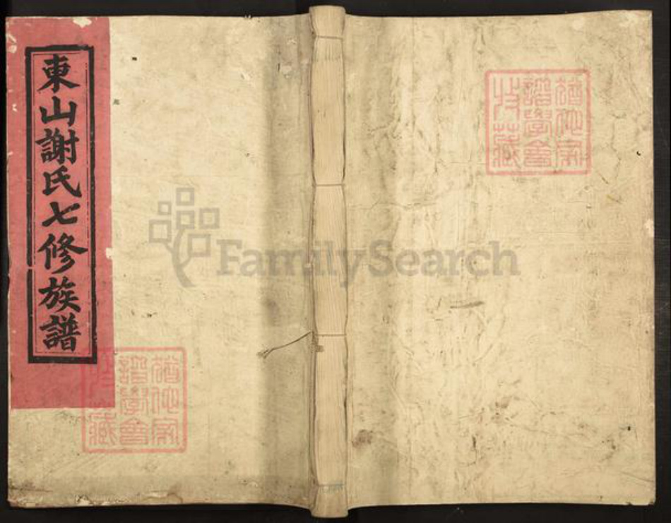 江西省赣州市石城县高田镇谢氏文林堂族谱-石邑东山郡谢氏七修族谱.pdf电子版