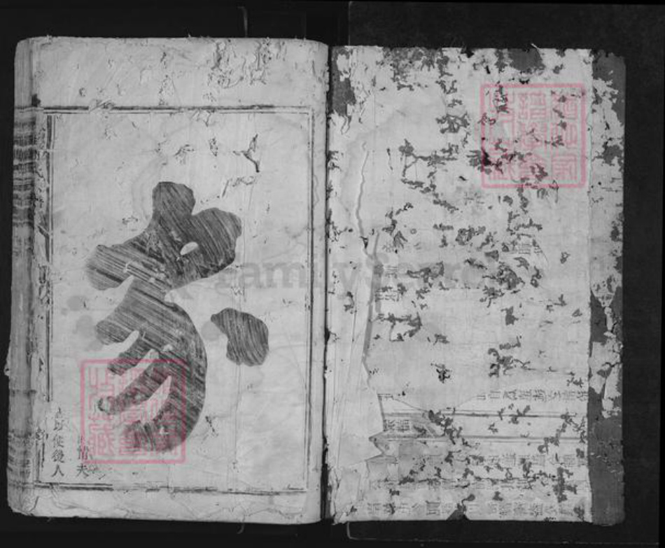 浙江省丽水市松阳县古市镇谢氏族谱-陈留谢氏宗谱.pdf电子版插图1