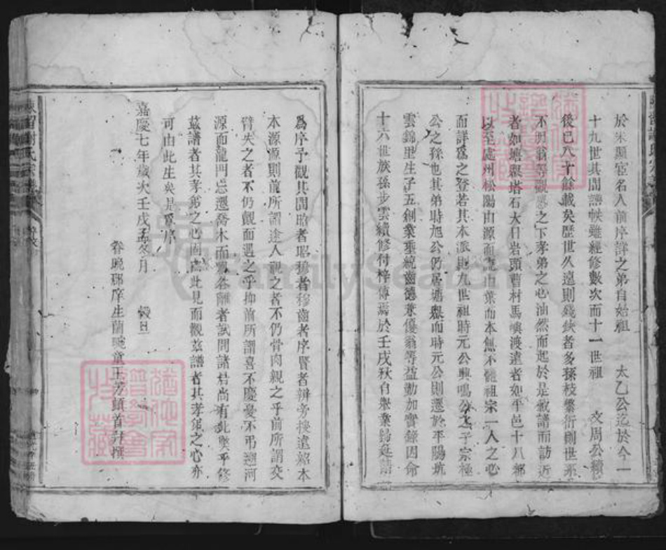 浙江省丽水市松阳县古市镇谢氏族谱-陈留谢氏宗谱.pdf电子版插图5