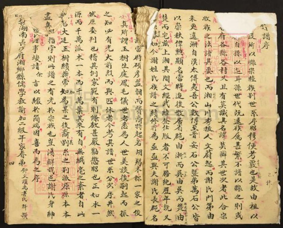 湖南省邵阳市谢氏族谱-谢氏家谱.pdf电子版插图4 湖南省邵阳市谢氏族谱-谢氏家谱.pdf电子版插图4