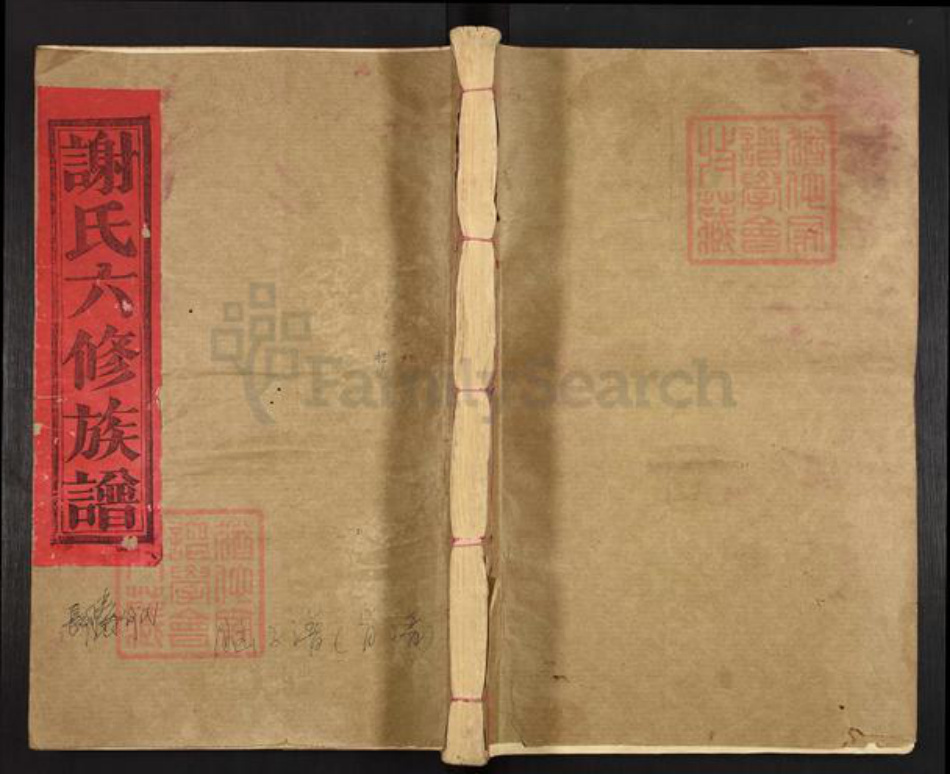 江西省赣州市宁都县谢氏族谱-泗龙谢氏六修族谱.pdf电子版