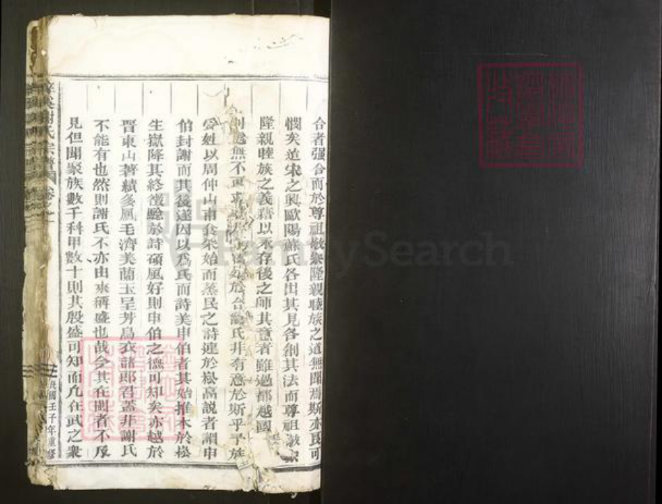 浙江省金华市武义县谢氏族谱-梓溪谢氏宗谱.pdf电子版插图1