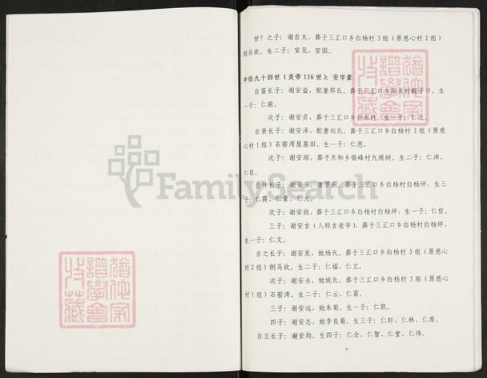 重庆市开州区重庆市万州开县谢；谢氏族谱-开县三汇口,天和相盱公后裔支谱.pdf电子版插图5