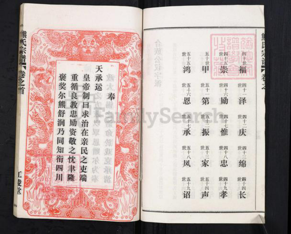 湖北省黄冈市红安县熊氏江陵堂族谱-熊氏宗谱.pdf电子版插图3 湖北省黄冈市红安县熊氏江陵堂族谱-熊氏宗谱.pdf电子版插图3