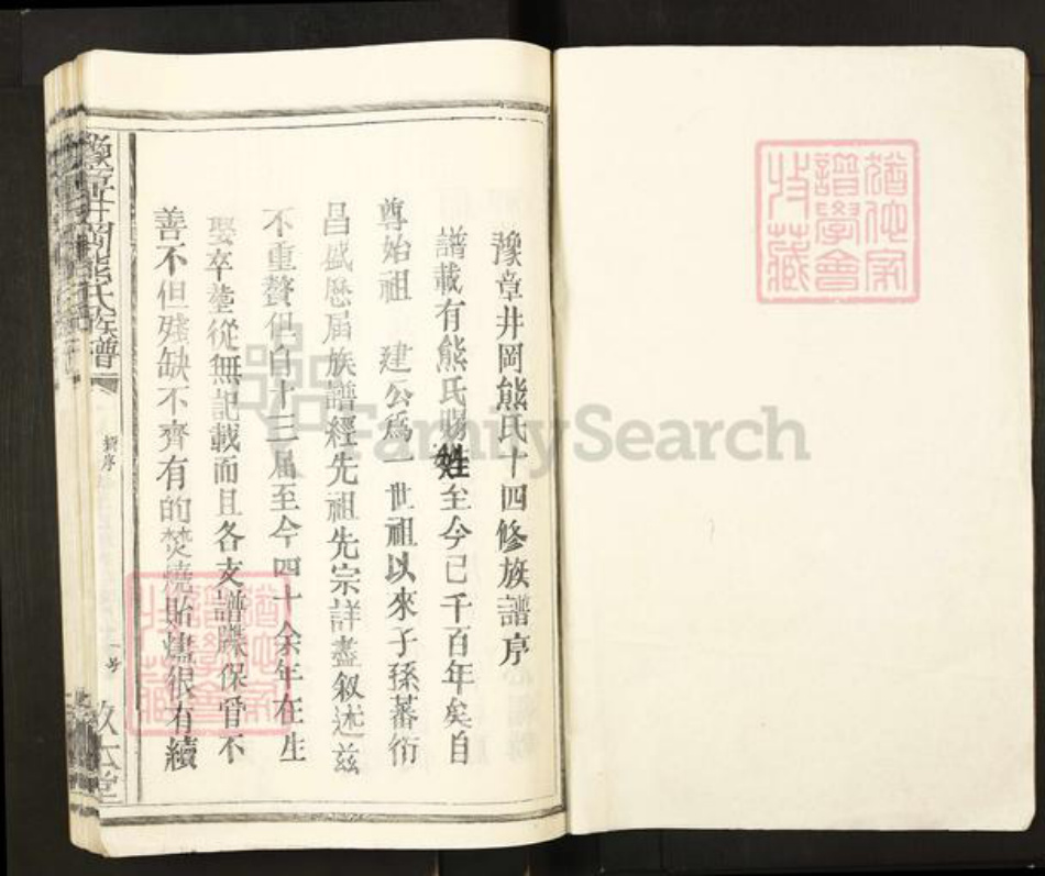 江西省宜春市丰城市铁路镇熊氏敦本堂族谱-豫章井冈熊氏族谱.pdf电子版插图1