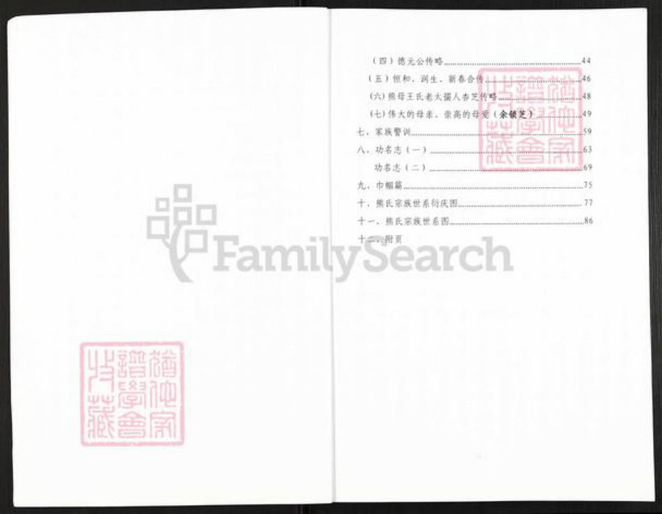 湖北省孝感市汉川市马口镇熊氏射石堂族谱-熊氏宗谱.pdf电子版插图2 湖北省孝感市汉川市马口镇熊氏射石堂族谱-熊氏宗谱.pdf电子版插图2