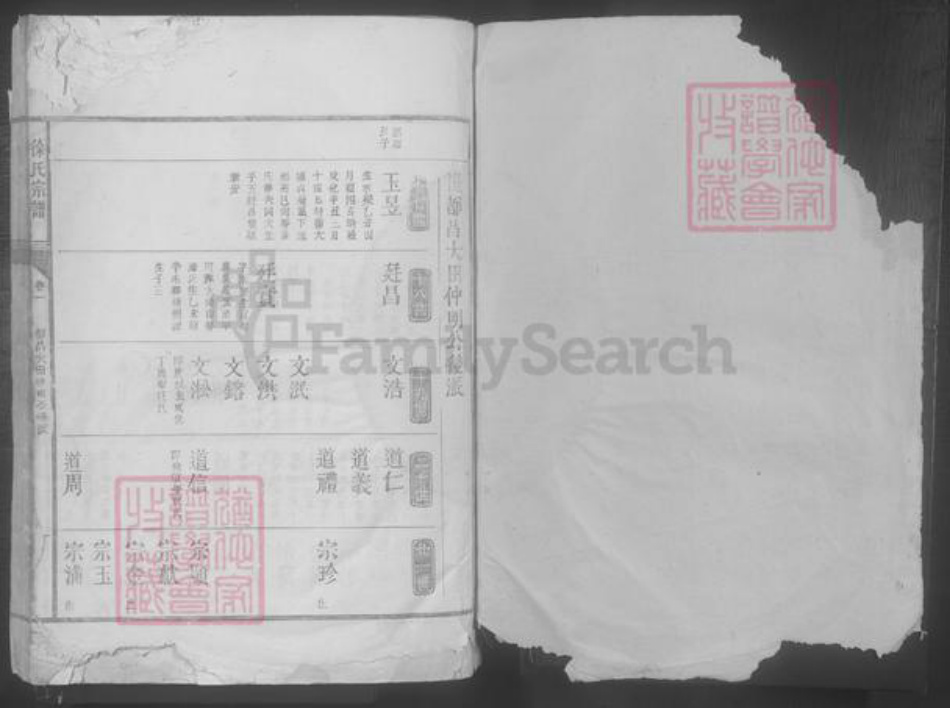 江西省九江市都昌县徐氏族谱-徐氏宗谱 [存卷1].pdf电子版插图1