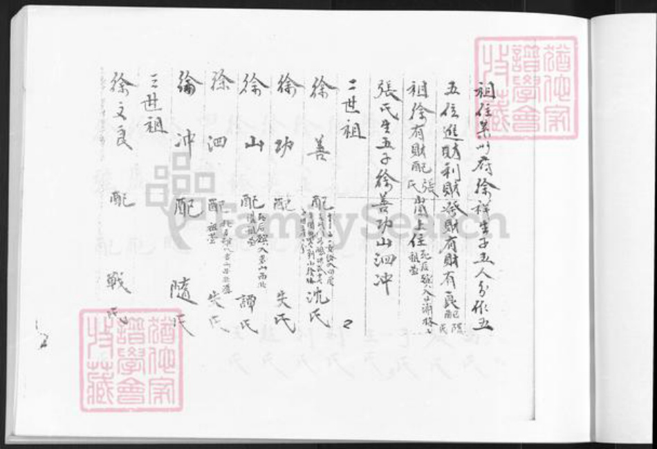 山东省烟台市莱州市沙河镇徐氏族谱-徐氏祖谱.pdf电子版插图3