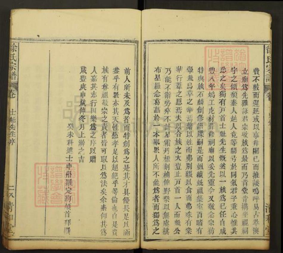 湖北省黄冈市罗田县徐氏清和堂族谱-徐氏宗谱.pdf电子版插图4