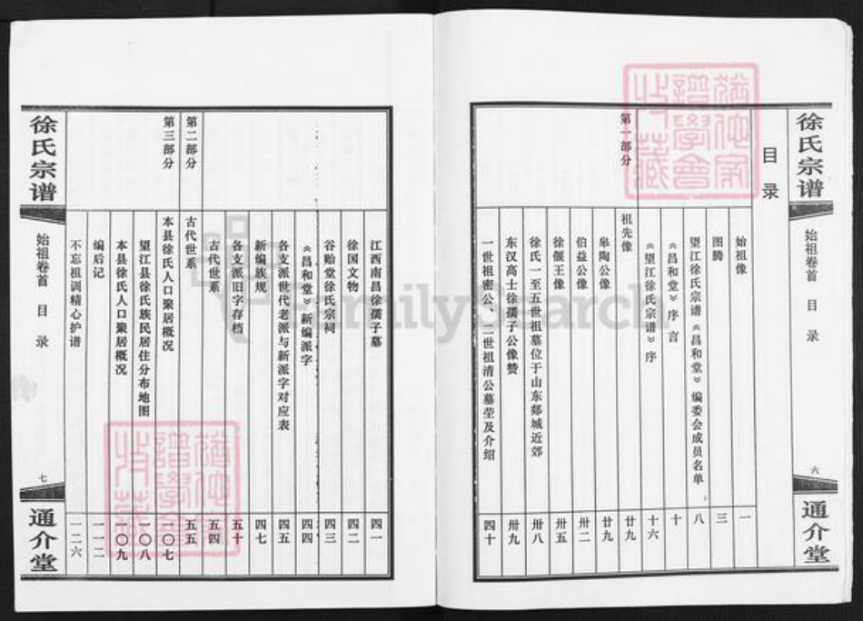 安徽省安庆市望江县徐氏通介堂族谱-徐氏宗谱.pdf电子版插图4