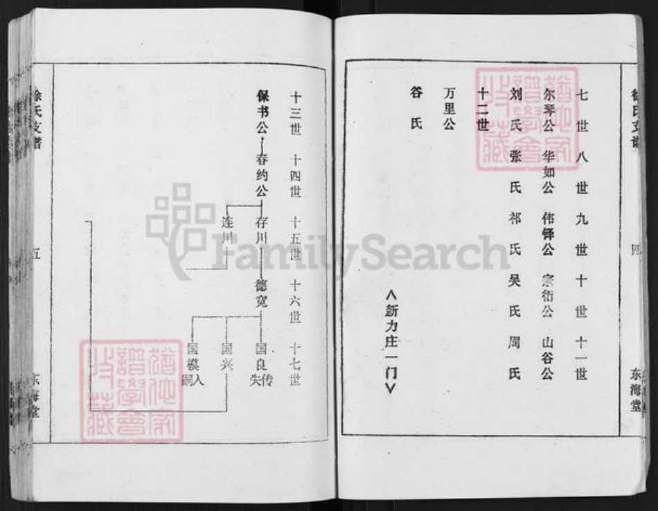 江苏省盐城市亭湖区徐氏东海堂族谱-徐氏支谱.pdf电子版插图5