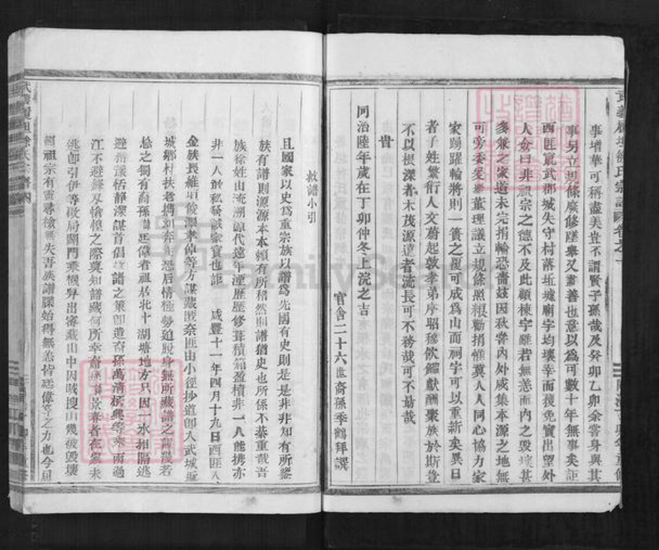 浙江省金华市武义县履坦镇徐氏惇本堂族谱-武义履坦徐氏宗谱.pdf电子版插图3