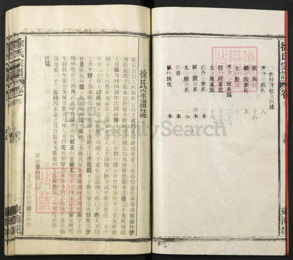 安徽省安庆市宿松县徐氏族谱-徐氏宗谱.pdf电子版插图2 安徽省安庆市宿松县徐氏族谱-徐氏宗谱.pdf电子版插图2