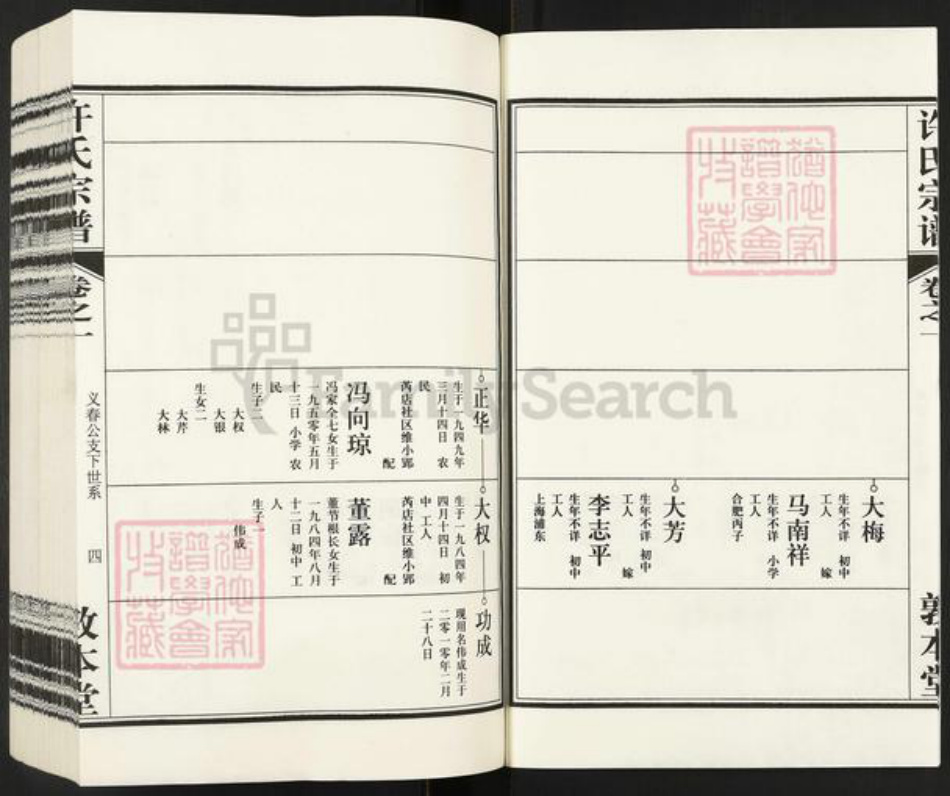 安徽省合肥市肥西县上派镇许氏敦本堂族谱-许氏宗谱.pdf电子版插图4 安徽省合肥市肥西县上派镇许氏敦本堂族谱-许氏宗谱.pdf电子版插图4