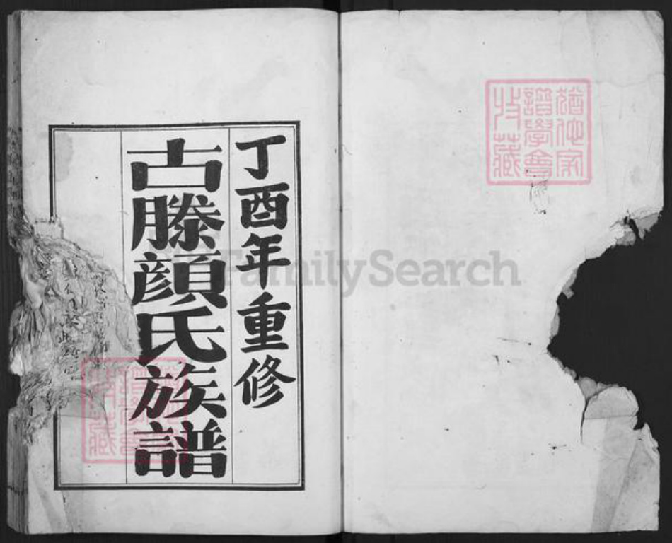 山东省枣庄市滕州市颜氏族谱-古滕颜氏族谱.pdf电子版插图1 山东省枣庄市滕州市颜氏族谱-古滕颜氏族谱.pdf电子版插图1