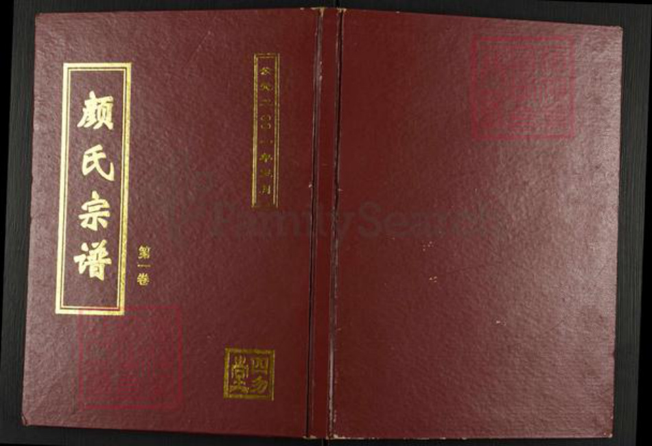 江苏省盐城市亭湖区颜氏四勿堂族谱-颜氏宗谱.pdf电子版