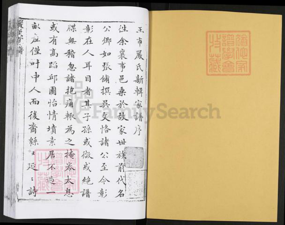 江苏省苏州市常熟市海虞镇严氏族谱-严氏世谱.pdf电子版插图1