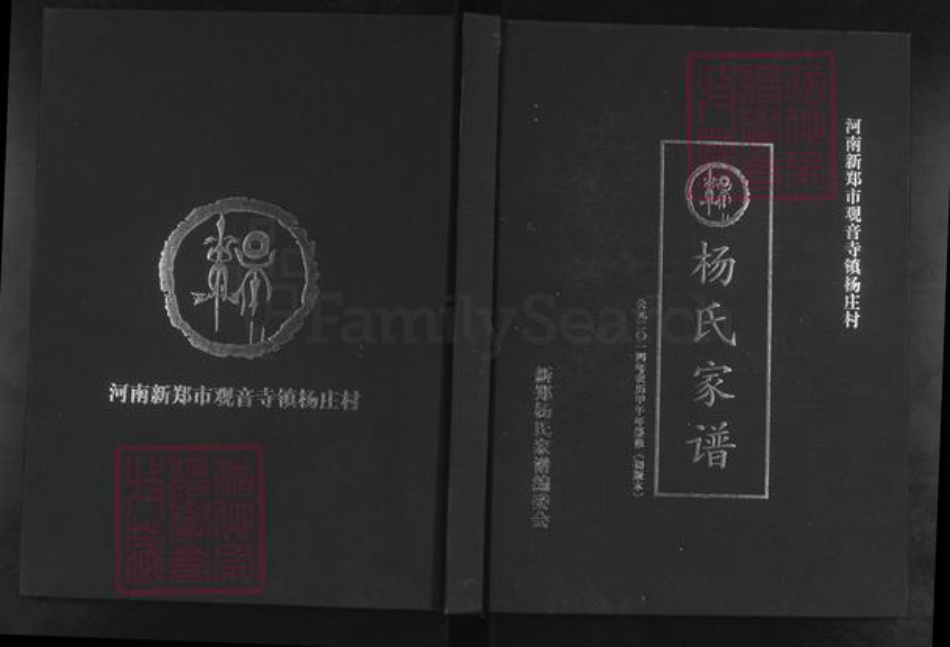 河南省郑州市新郑市杨氏族谱-杨氏家谱.pdf电子版