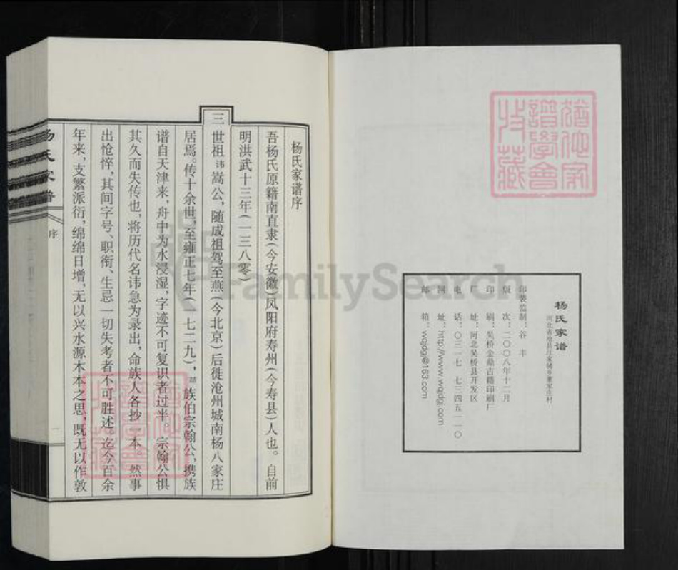 河北省沧州杨氏族谱-杨氏家谱.pdf电子版插图2