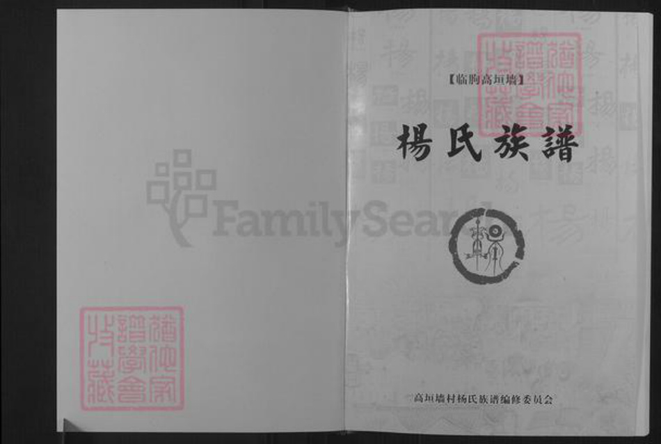 山东省潍坊市临朐县杨氏族谱-杨氏族谱.pdf电子版插图1