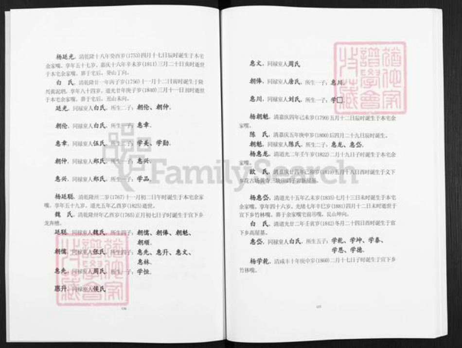 四川省宜宾市叙州区杨氏四知堂族谱-杨氏族谱.pdf电子版插图4