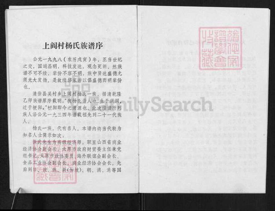 山西省太原市清徐县清源镇杨氏族谱-上阎村杨氏续修族谱.pdf电子版插图3