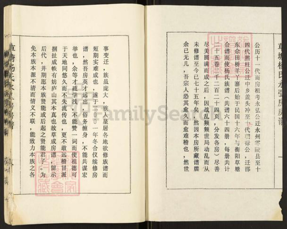 湖南省衡阳市祁东县河洲镇杨氏族谱-草塘杨氏.永弘房房谱.pdf电子版插图2 湖南省衡阳市祁东县河洲镇杨氏族谱-草塘杨氏.永弘房房谱.pdf电子版插图2