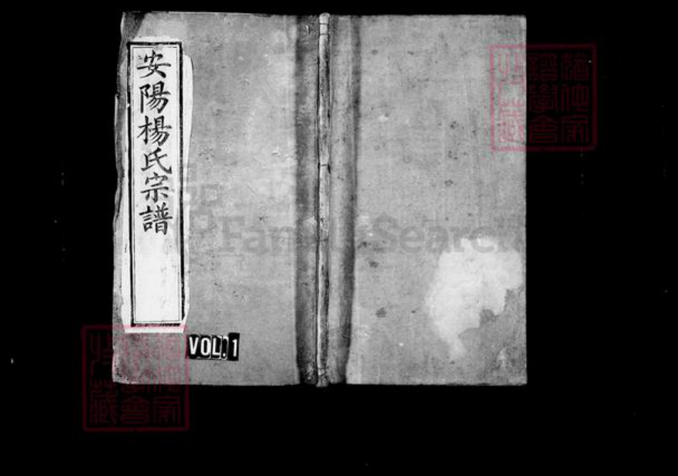 江苏省无锡市无锡杨氏四知堂族谱-安阳杨氏宗谱 [16卷].pdf电子版插图1