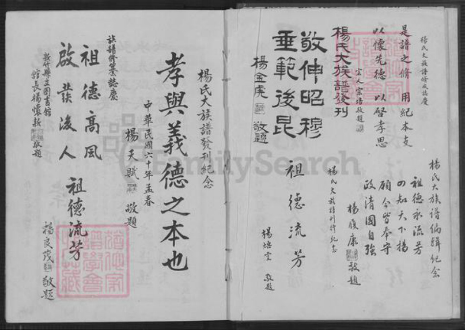 福建省莆田市仙游县园庄镇杨氏关西堂族谱-杨氏大宗谱.pdf电子版插图3